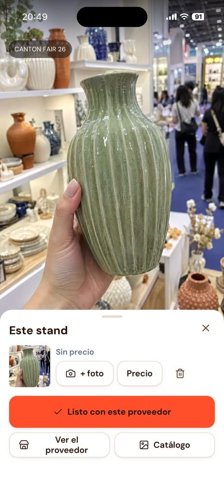 FairScan: Escaneá con IA en el stand.