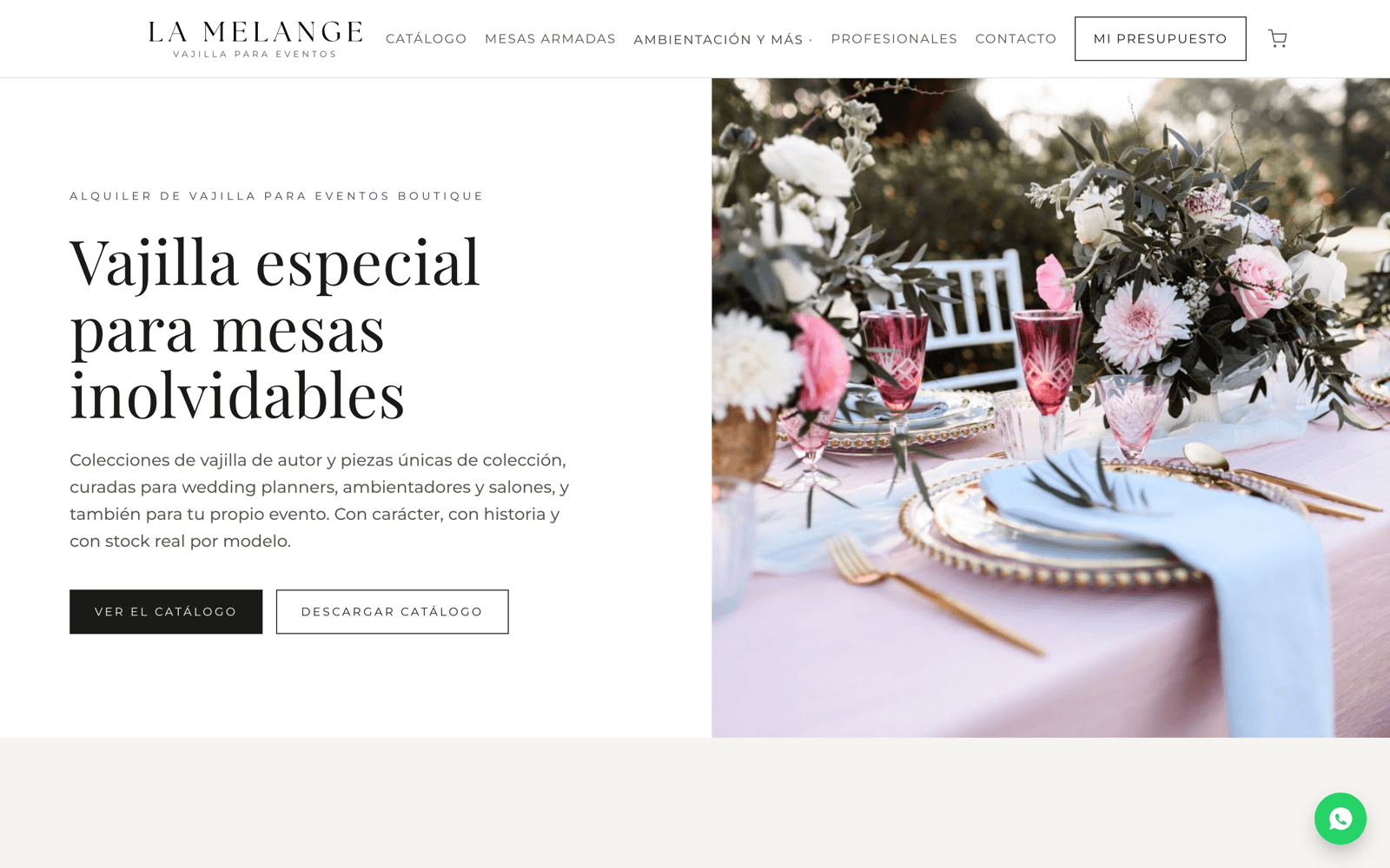 Portada de La Melange Rental